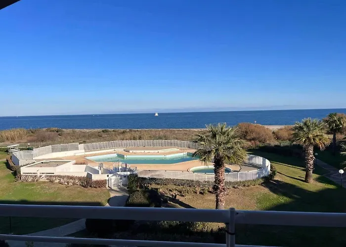 Face A La Belle Bleue - Avec Parking Clim Piscine Et Apartment *